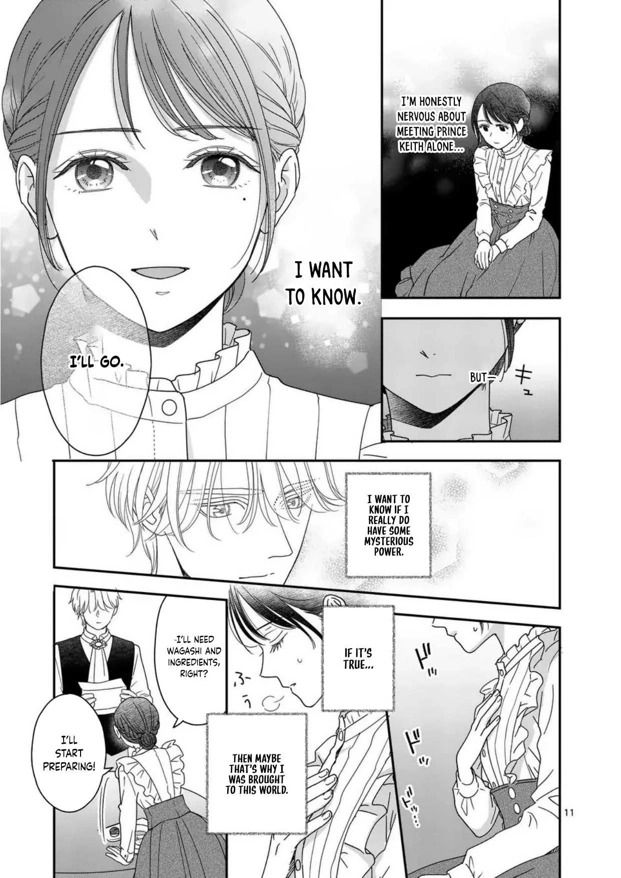 Got summoned to another world by accident, so I’ll just make Japanese sweets. Chapter 7 - . Page 11